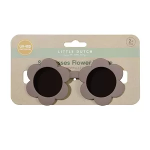 Gafas de sol flor malva niña